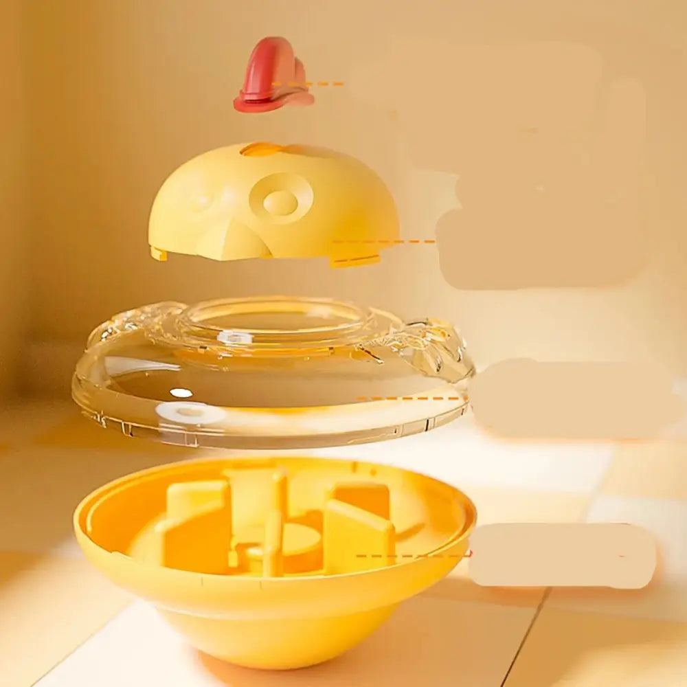 Microwave egg cooker with separate compartments for yolk and white.