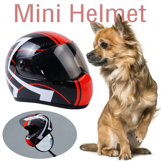 Motorcycle helmet with red, black, and white design.