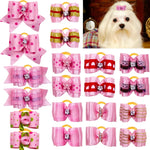 Christmas Hair Bows For Dogs - Vignette | DoggyElite