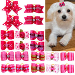 Christmas Hair Bows For Dogs - Vignette | DoggyElite