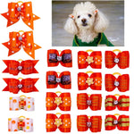 Christmas Hair Bows For Dogs - Vignette | DoggyElite