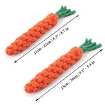 Dog Carrot Farm Toy - Vignette | DoggyElite