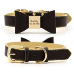 Dog Collar With Bow Tie - Vignette | DoggyElite