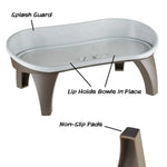 Elevated Pet Feeding Station with Double Bowls - Vignette | DoggyElite