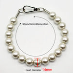 Large Pearl Dog Collar - Vignette | DoggyElite