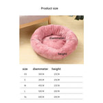 Memory Foam Round Dog Bed - Vignette | DoggyElite