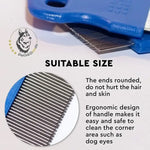 Metal Flea Comb - Vignette | DoggyElite