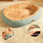 Oval Dog Bed With Sides - Vignette | DoggyElite