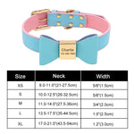 Personalized Dog Collar with Floral Bow - Vignette | DoggyElite