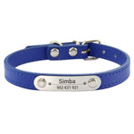 Personalized Leather Dog Collars - Vignette | DoggyElite