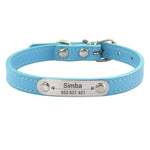 Personalized Leather Dog Collars - Vignette | DoggyElite