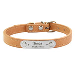 Personalized Leather Dog Collars - Vignette | DoggyElite