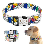 Personalized Patterned Dog Collar - Vignette | DoggyElite