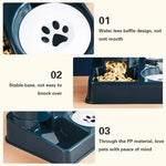 Pet Feeding Station with Water Dispenser and Bowls - Vignette | DoggyElite