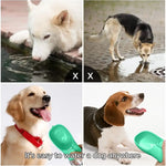 Portable Dog Water Bottle with Bowl - Vignette | DoggyElite