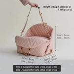 Purse Dog Carrier Bag - Vignette | DoggyElite