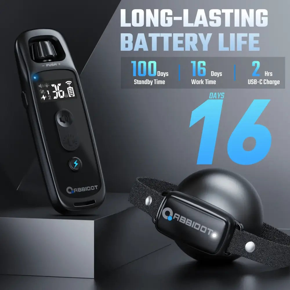 Sleek black electronic device with a digital display and Bluetooth symbol.