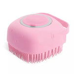 Rubber Curry Brush For Dogs - Vignette | DoggyElite