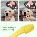 Silicone Dog Toothbrush - Vignette | DoggyElite