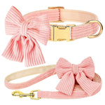 Small Dog Collar With Bow Tie - Vignette | DoggyElite