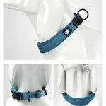 Teal Blue and Orange Dog Collars - Vignette | DoggyElite