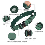 Thick Dog Collar With Handle - Vignette | DoggyElite