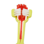 Three Sided Toothbrush - Vignette | DoggyElite