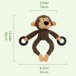 Toy Plush Monkey - Vignette | DoggyElite