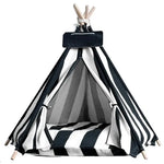 Yellow Teepee Pet Tent with Floor Cushion - Vignette | DoggyElite