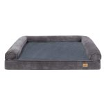 XXL Large Orthopedic Dog Bed Cozy Pet Dogs Bedding with Bolster Washable Cover - Image 4