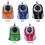 Dog Pet Backpack Carrier Travel Bag Front Pack Breathable Adjustable - Image 2