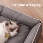Four Season Square Dog Bed for Large Dog Mattress Bite-resistant - Image 2