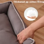 Four Season Square Dog Bed for Large Dog Mattress Bite-resistant - Image 3